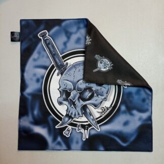 Skull & knife (z mikrofibrą)