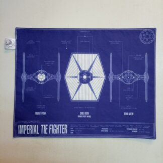 TIE fighter blueprint