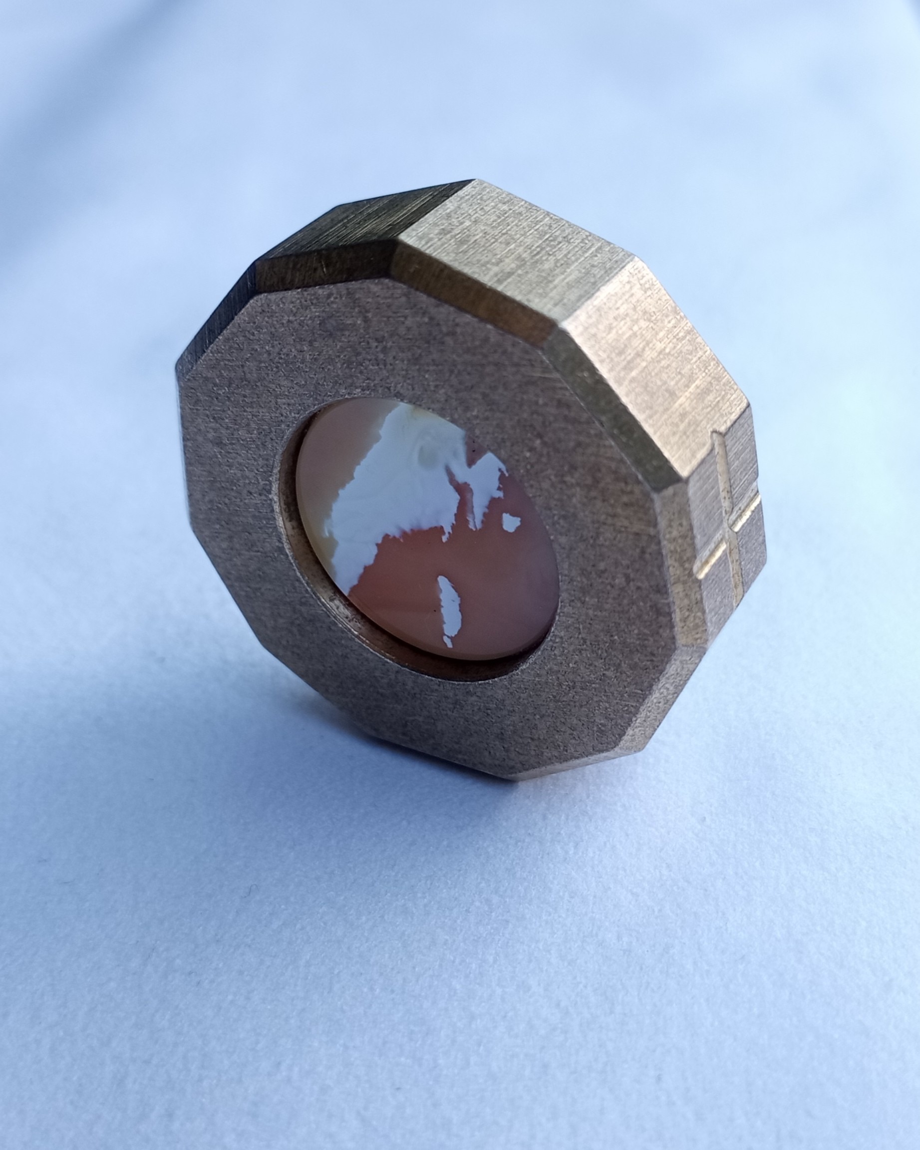 Różaniec (don't)worry stone - edycja limitowana z bursztynem - obrazek 2