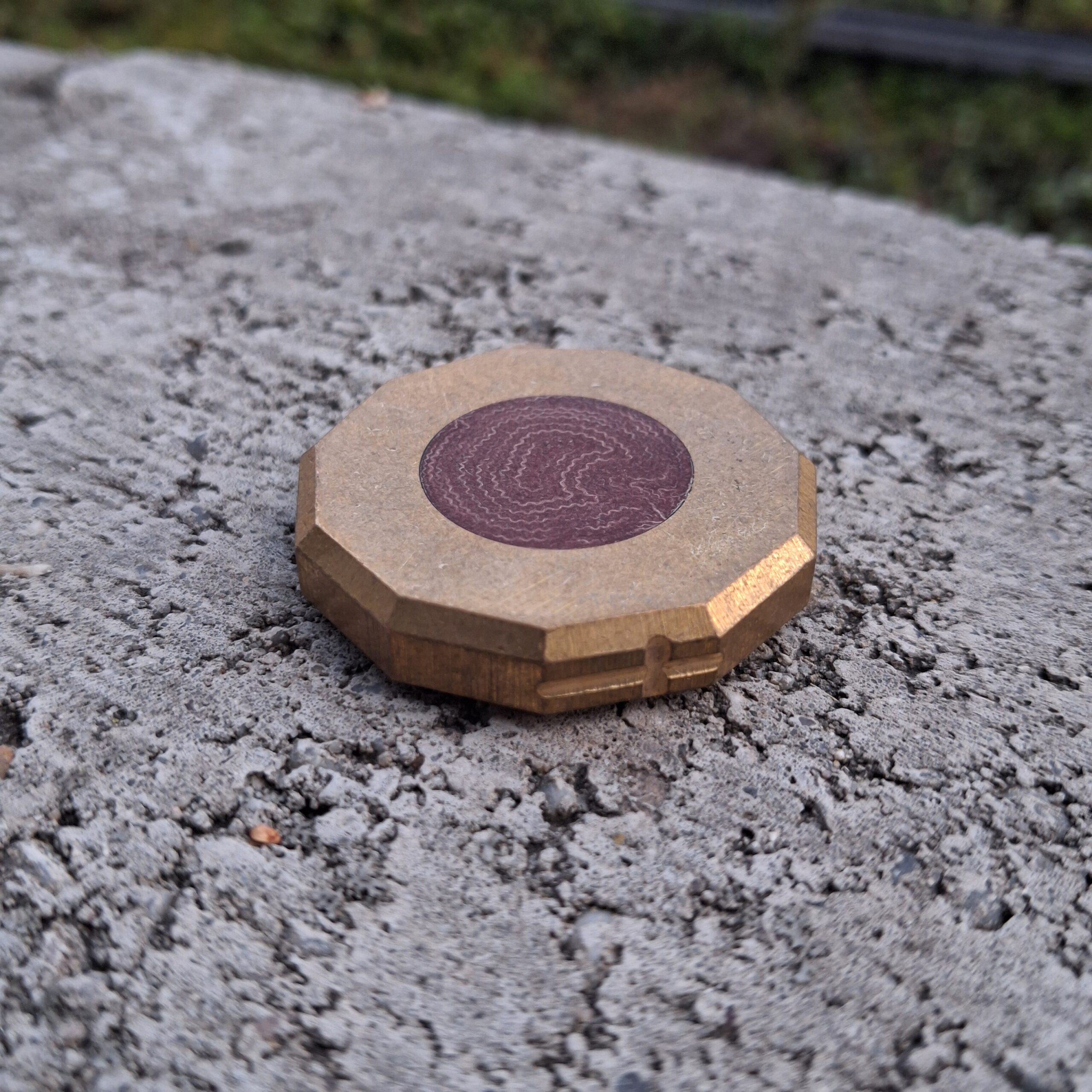 Różaniec (don't)worry stone - tekstolit - obrazek 2
