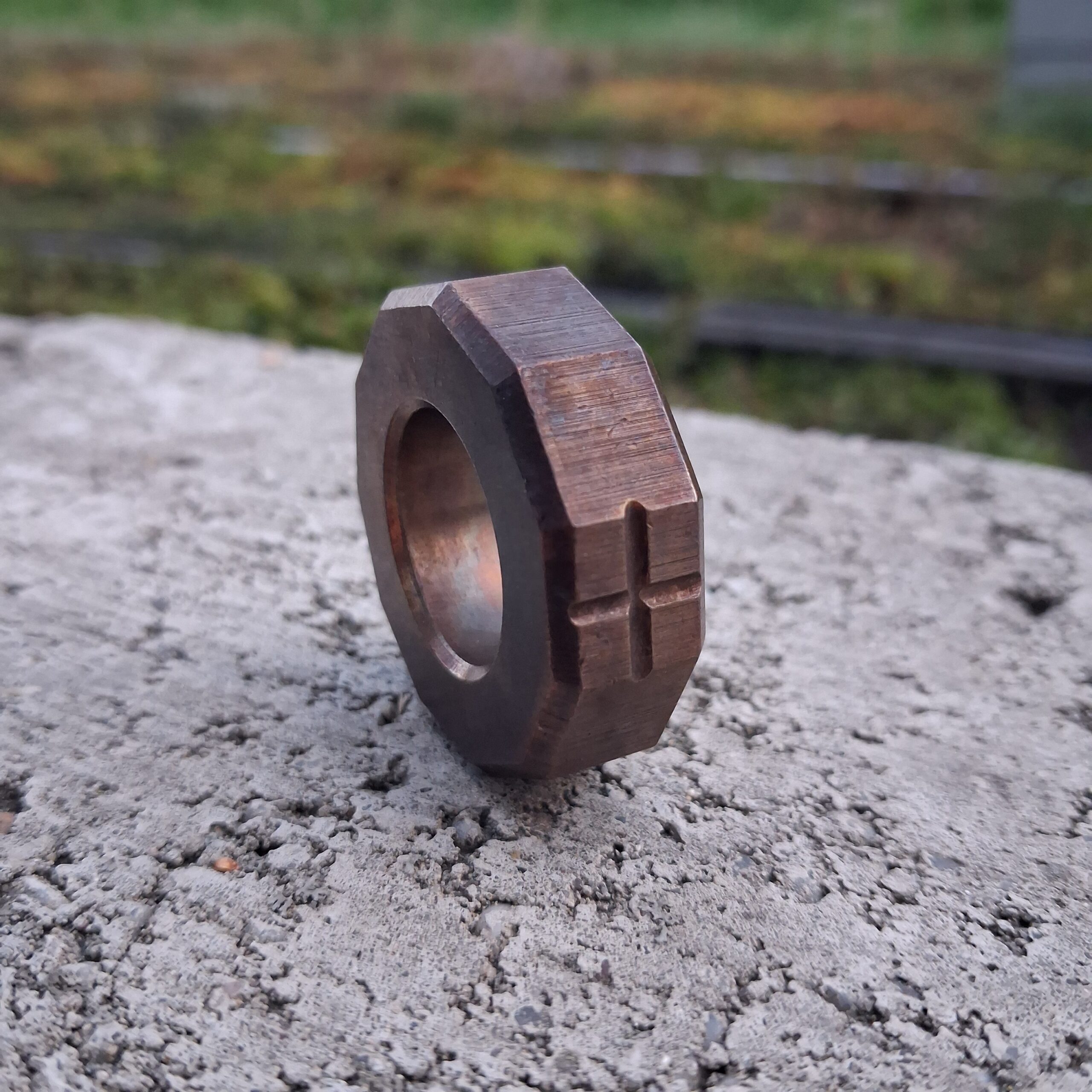 Różaniec (don't)worry stone - patyna - obrazek 6